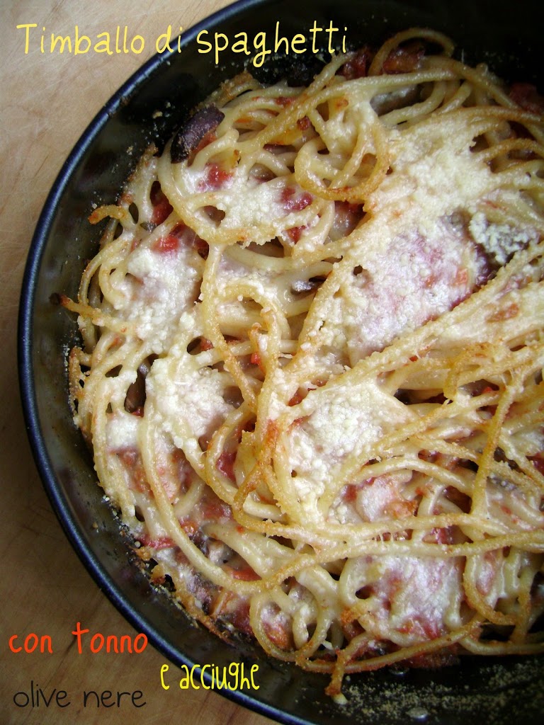 Timballo di spaghetti