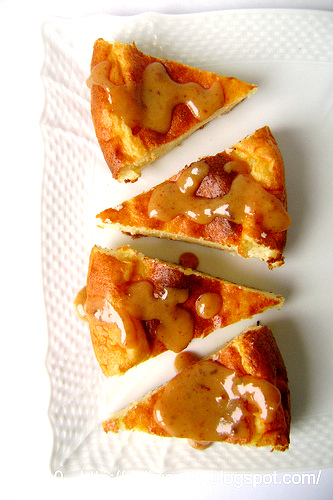 Dolce di semolino con dulce de leche
