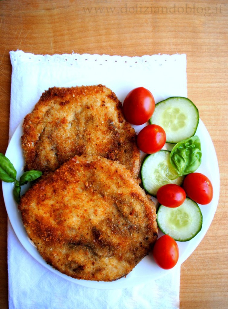Cotolette di melanzane fritte (o al forno)