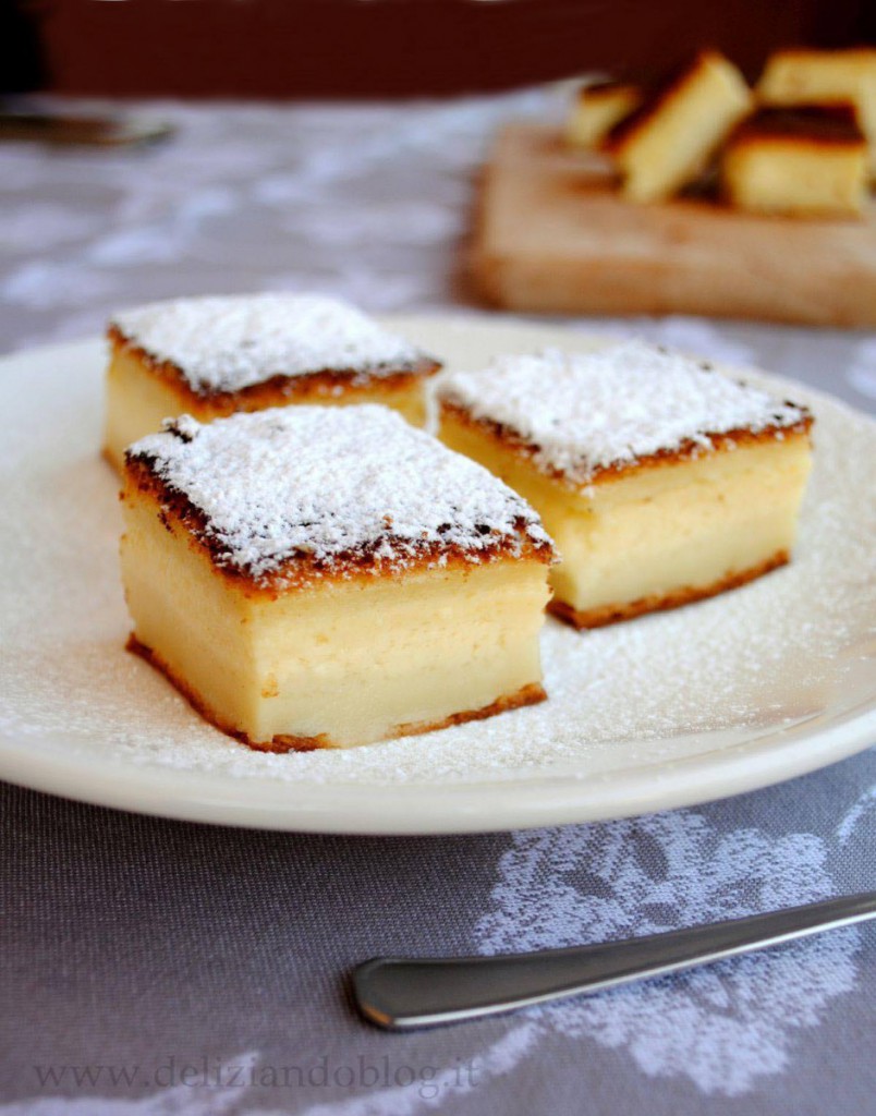 Torta magica: tre strati, un solo dolce