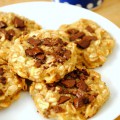 Biscotti banana avena gocce cioccolato