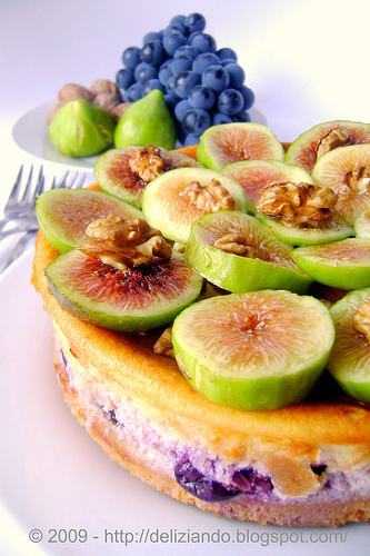 Il mio cheesecake autunnale sulla home page di Expo World Recipes