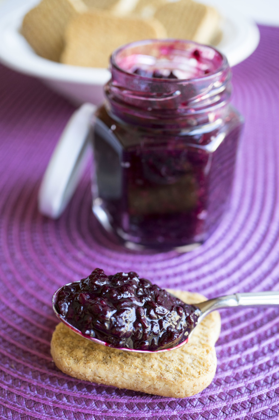 Marmellata di more senza zucchero (o quasi)