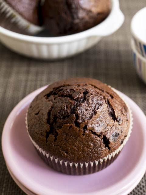 Muffin al cioccolato: inauguriamo l'autunno!